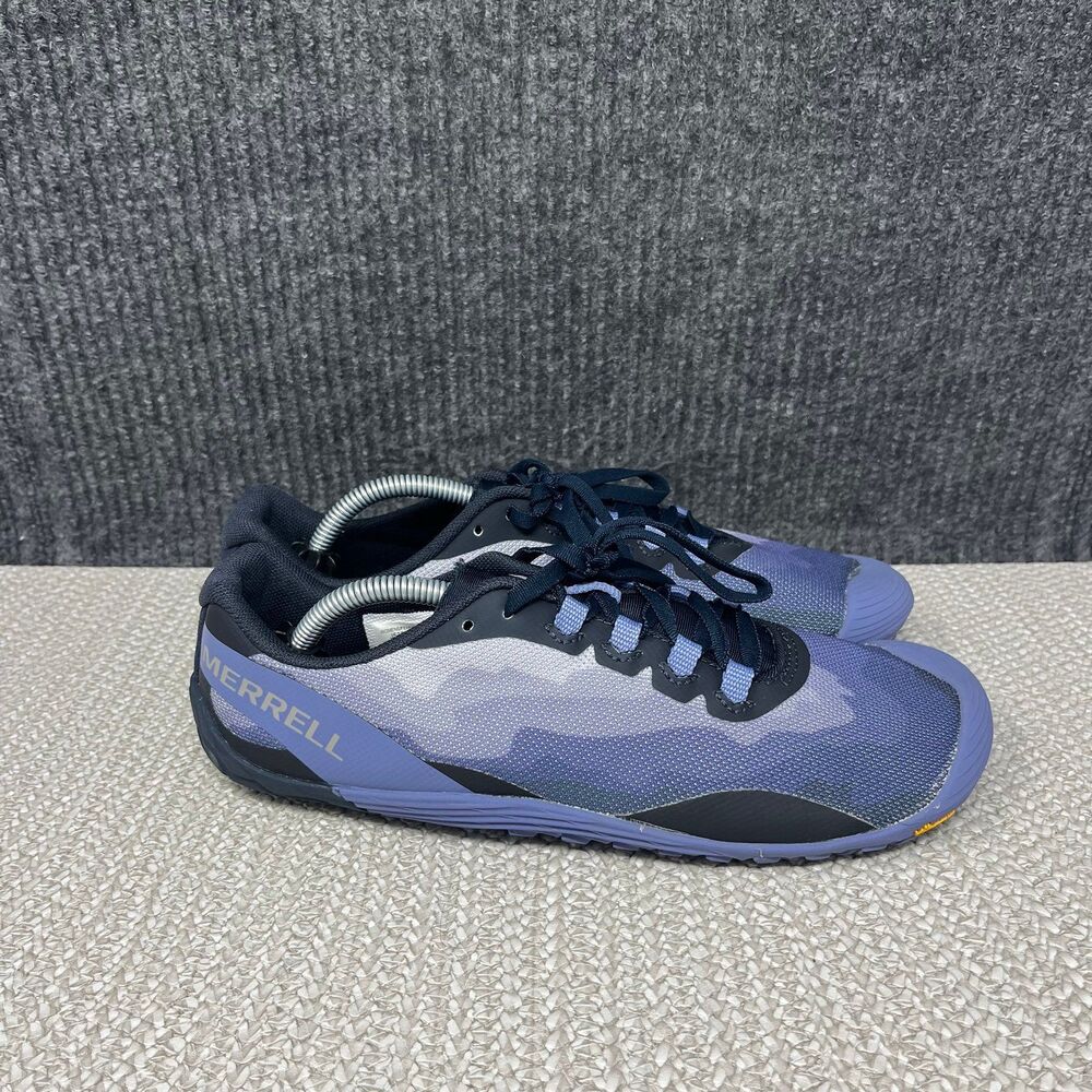 Merrell Vapor Glove 4 Barefoot Trail Minimal Running Shoes Blue Women’s 9 J52502